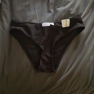 NWT hi rise PacSun black bikini bottom